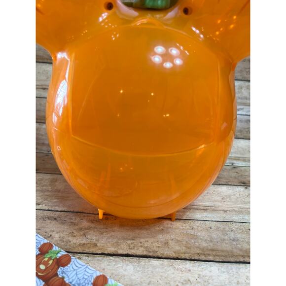 Disney World Mickey Mouse Balloon Pumpkin Popcorn Bucket Halloween DISNEY PARKS - Picture 7 of 12